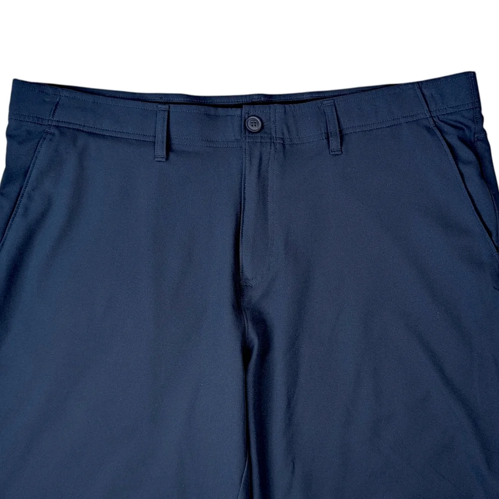 Xersion Mens XL Quick Dry Golf Shorts Blue Athletic Performance Chino Pockets